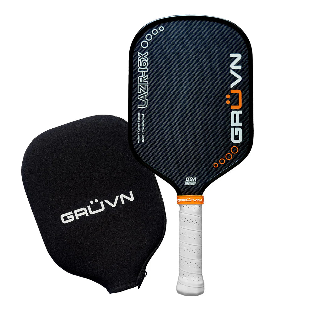 (gamon　unwound) GRUVN LAZR-16X Elongated Thermoformed Pickleball Paddle