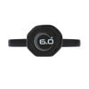 Raquette de pickleball Six Zero Double Black Diamond Control allongée 15 mm