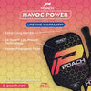 Poach Havoc Power Pickleball Paddle (FREE PADDLE COVER)