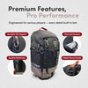 CRBN Pro Team Pickleball Backpack — Thermal-Lined 3-Paddle Storage | Pickleball Paddles Canada