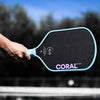 Raquette de pickleball légère Six Zero Coral 16 mm