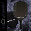 GRUVN MUVN-16V Pickleball Paddle (Raw Carbon Fiber)