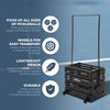 Tourna Deluxe Pickleball Caddy 45-Ball Capacity | Pickleball Paddles Canada