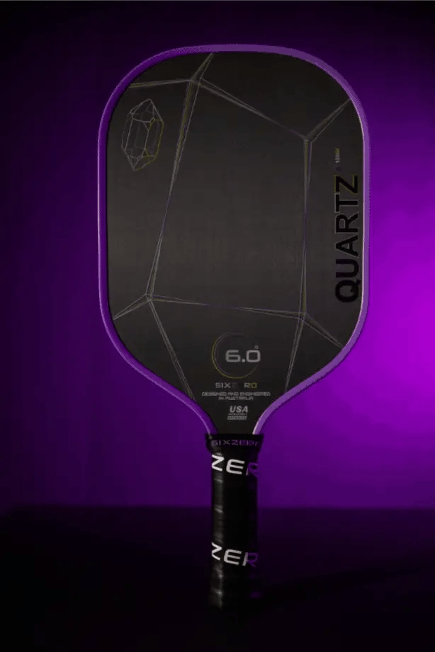 Six Zero Quartz Raw Carbon Pickleball Paddle – Pickleball Paddles