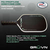 GRUVN MUVN-16X Pickleball Paddle (Raw Carbon Fiber) - Pickleball Paddles Canada