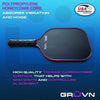 Gruvn RAW-16S Pickleball Paddle (Raw Carbon Fiber)